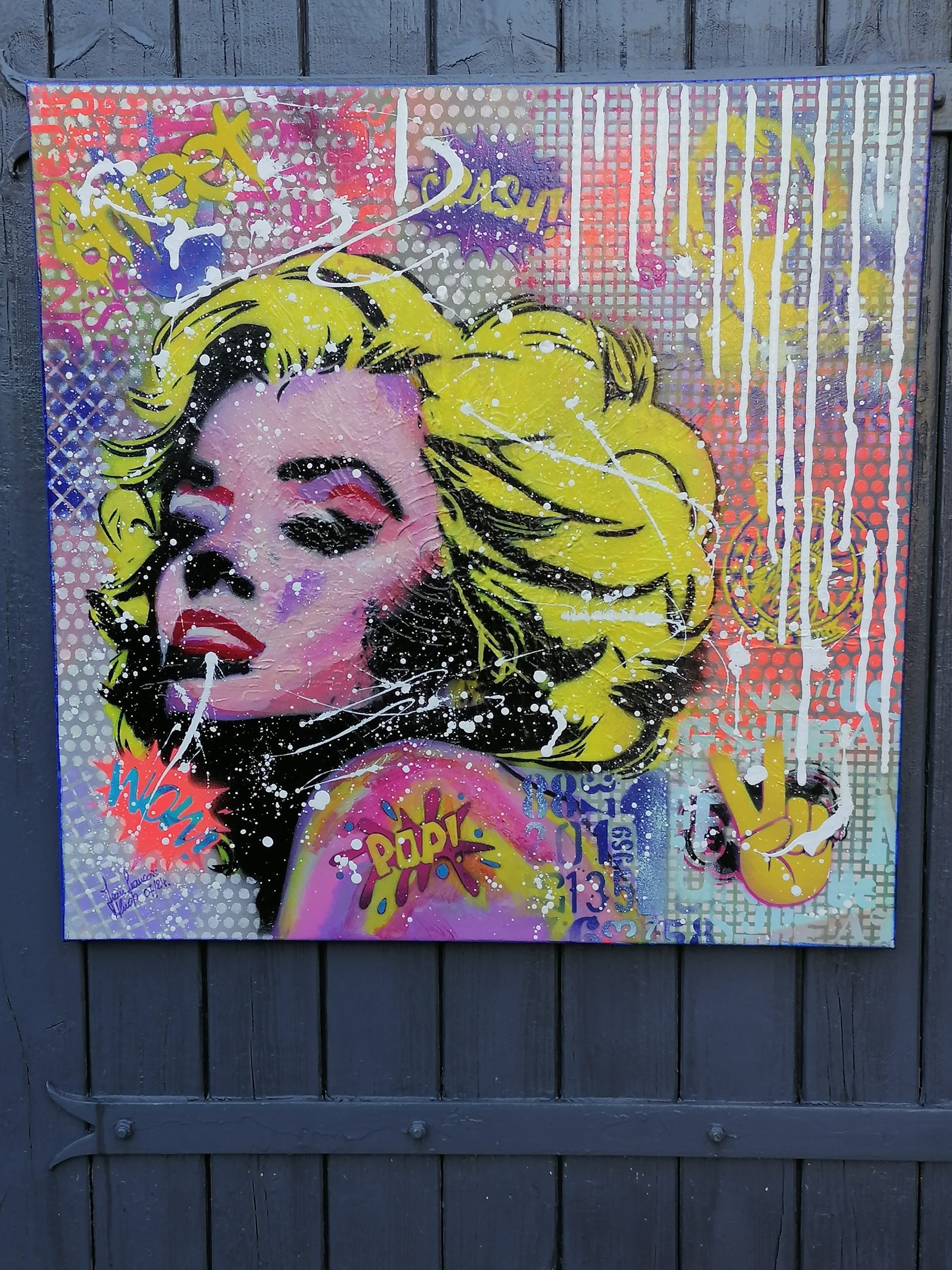 Pop Art Schablone Marilyn Monroe - PA0002 Foto Review