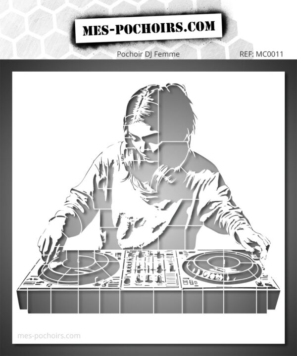 Plantilla DJ femenina