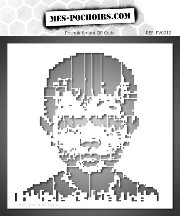 Stencil per codici QR per bambini