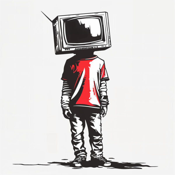 Plantilla Cabeza de Televisión Infantil