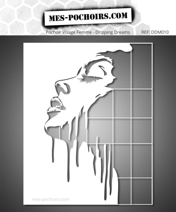 Abstract Woman Stencil