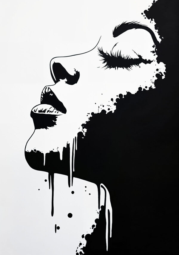 Pochoir Visage Artistique