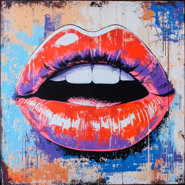 Glamour-Lippenschablone