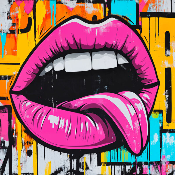 Close-Up Lip Stencil