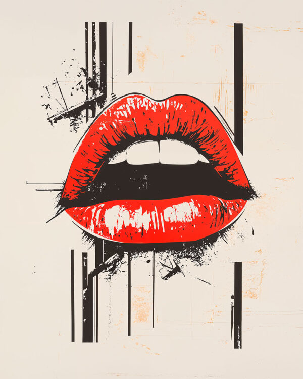 Design lip stencil
