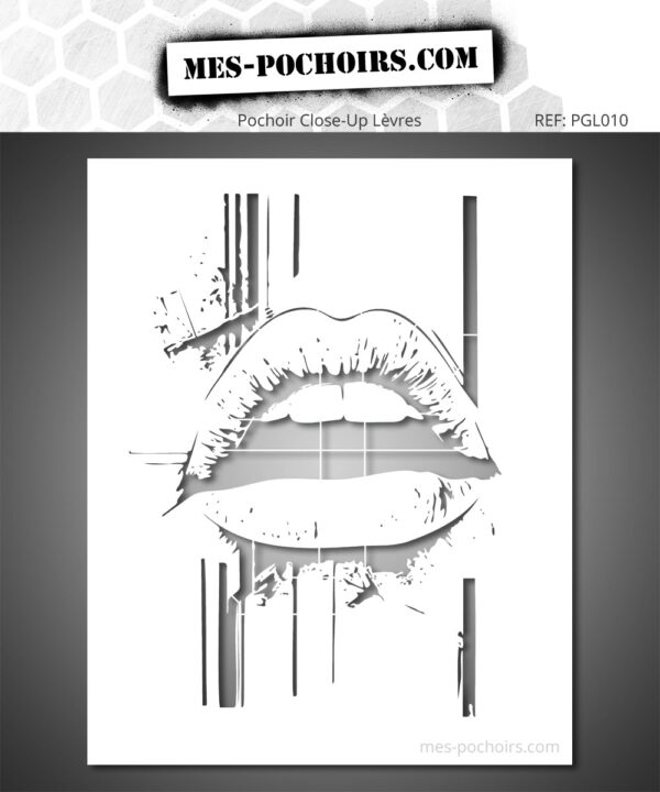 Design lip stencil