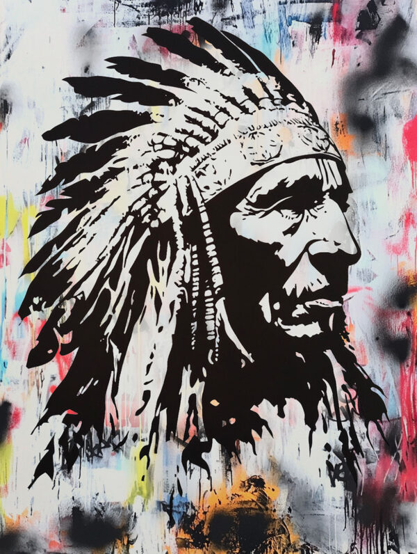 Pochoir indien