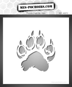 Pochoir Patte de Chien