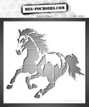 Majestic Horse Stencil