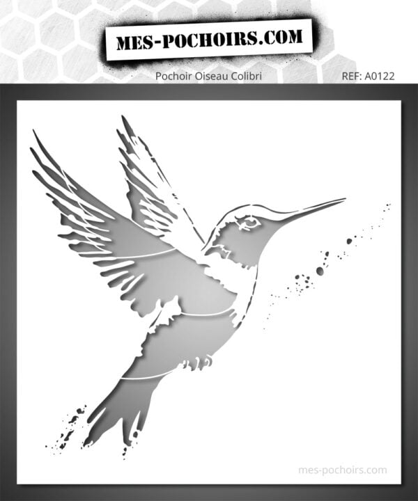 Plantilla de colibrí 