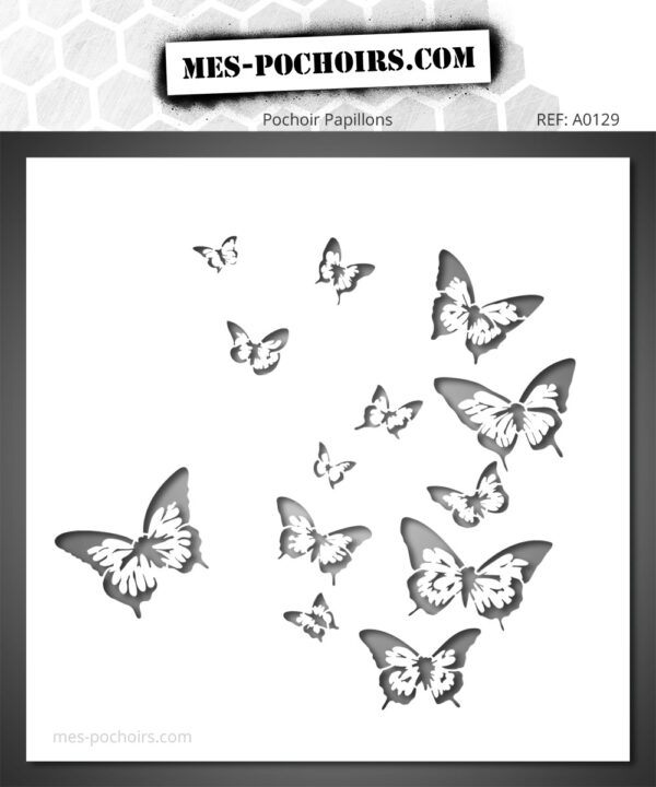 Pochoir papillons