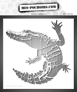 Stencil per alligatori