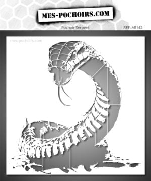 Lo stencil Cobra ideale per i vostri progetti pittorici. Riutilizzabile, reversibile, disponibile in diverse misure, di qualità professionale per artisti esigenti.