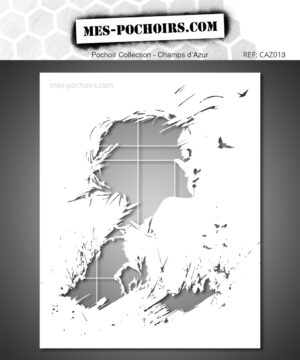 Laat stilte en mijmering voor zichzelf spreken met dit Profil Artistique Kinderstencil, perfect voor je poëtische schilderijen en abstracte decors.