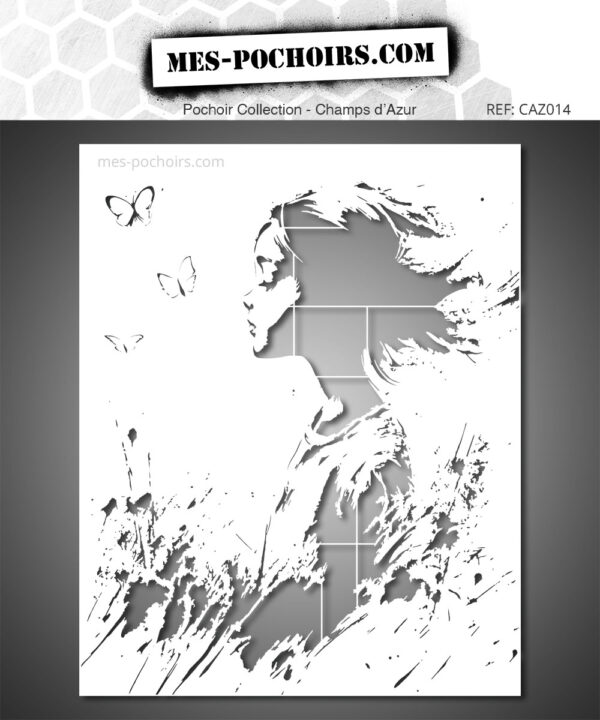 stencil "escape breath" xxl