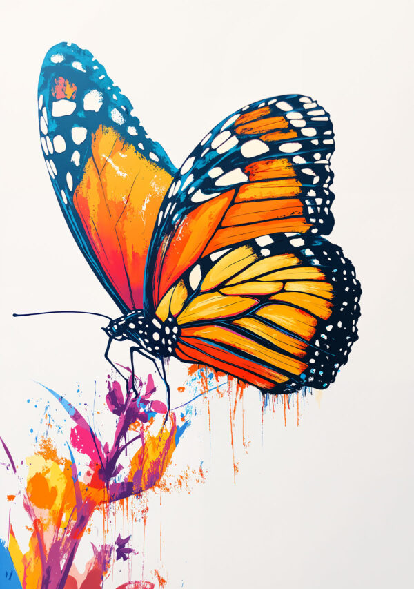 Schablone Schmetterling Machaon