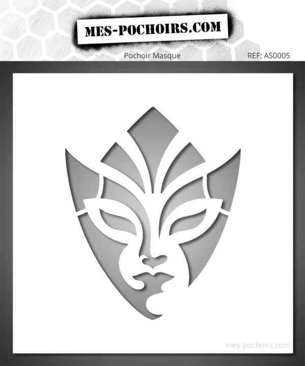 Pochoir Masque Déguisement