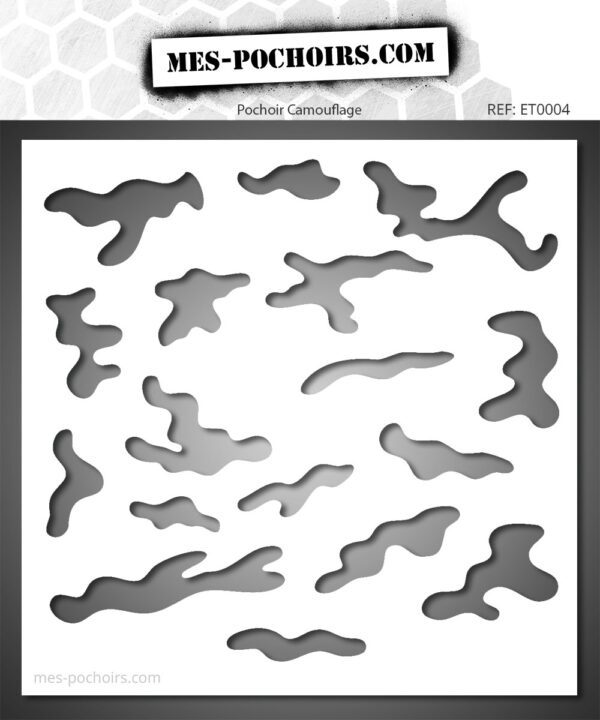 Stencil effetto mimetico