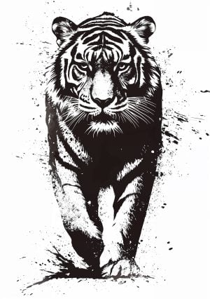 Stencil per tigri
