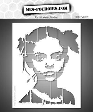 Kinderstencil voor New York Street Art om een schilderij, muurschildering of decoratief stuk te maken. Herbruikbaar, hoge kwaliteit, verschillende maten.