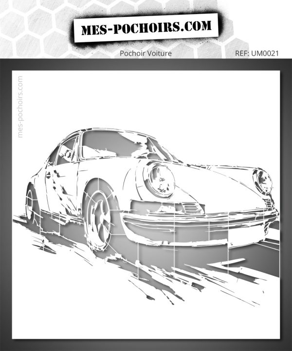 Pochoir Porsche 911 - UM0021