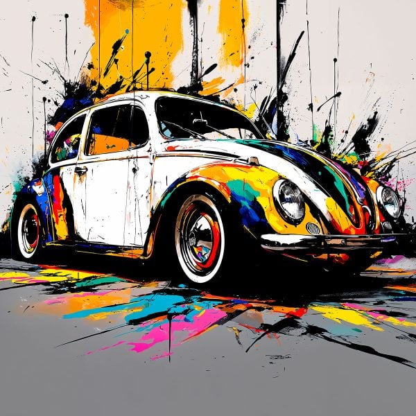 Pochoir Voiture Volkswagen Coccinelle - UM0023 - Alternative view