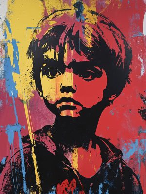 Stedelijke straatkunst voor kinderen - voor kunstenaars of professionele hedendaagse decorateurs.