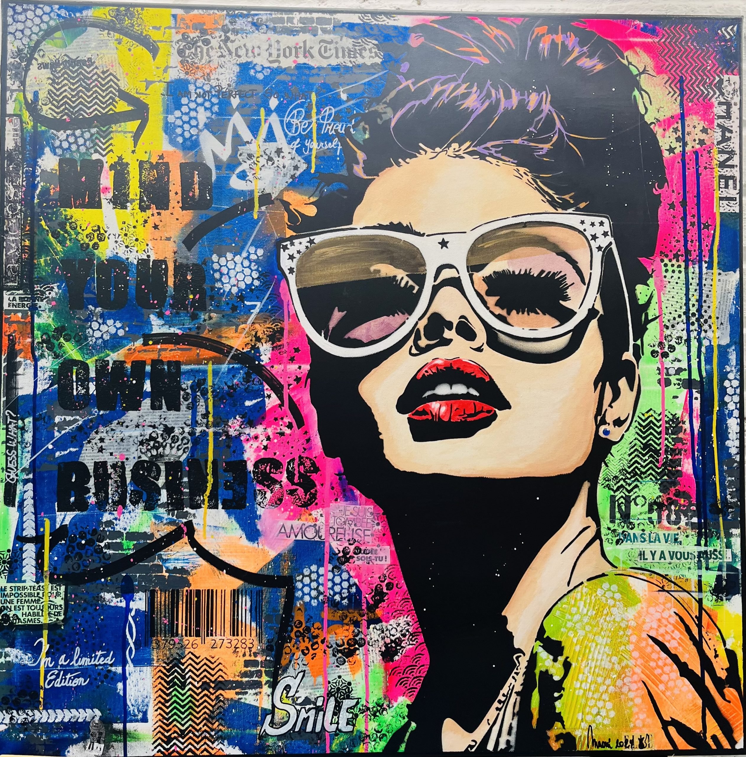 Fare clic per visualizzare lo schermo intero Ritratto stencil Donna - PA0008 photo review