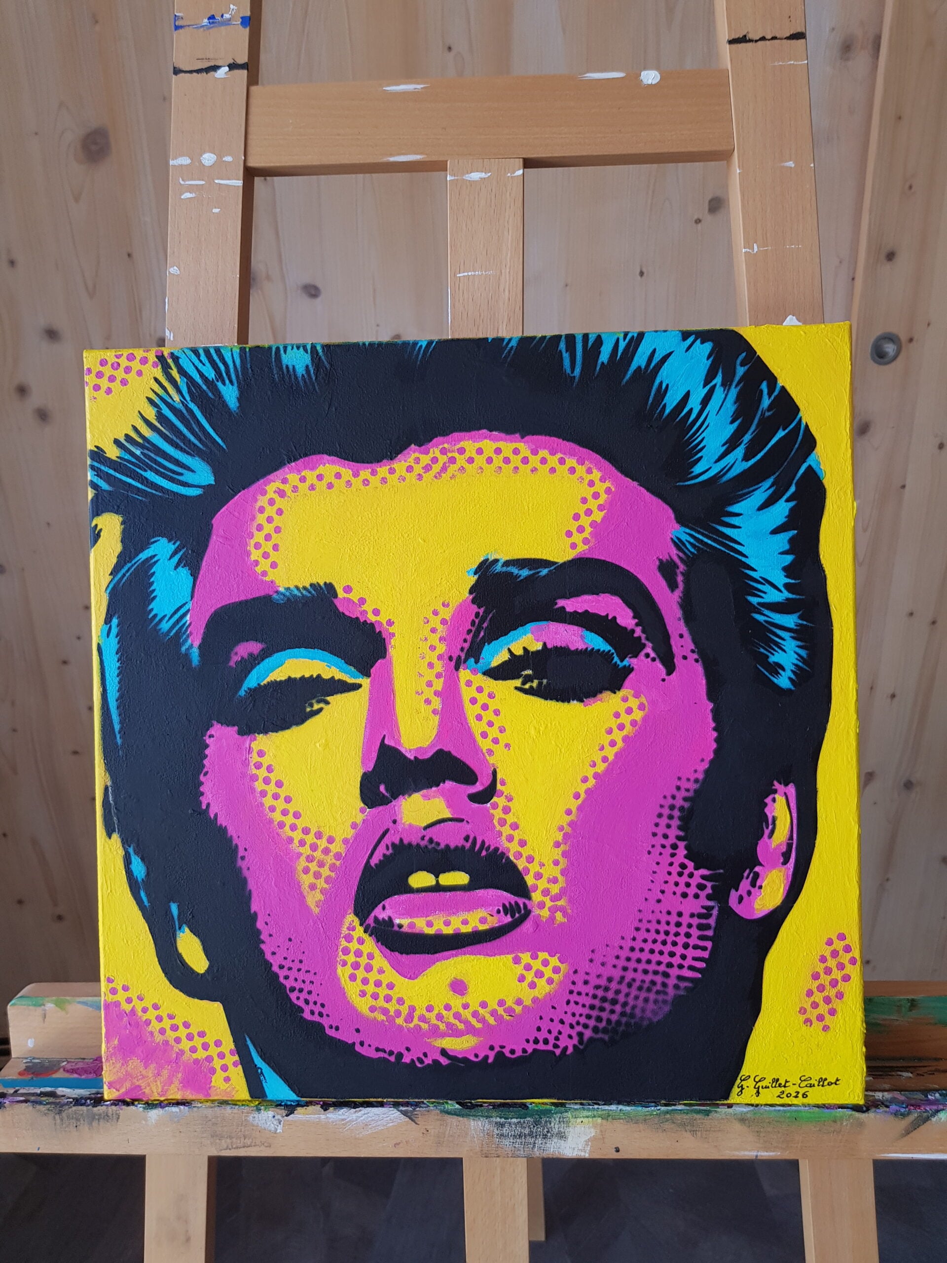 Pochoir Collection "Pop Legends" - PLD009 photo review